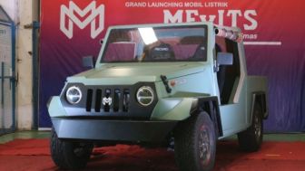 MEvITS Mobil Listrik Karya Anak Bangsa Diluncurkan