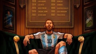 Daftar Lengkap Peraih Golden Ball Piala Dunia, Lionel Messi Cetak Sejarah