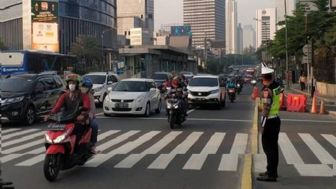 Siap-siap Pemerintah Provinsi DKI Jakarta Akan Menerapkan Sistem Pengendalian Lalu Lintas Jalan Berbayar di Jalan ini