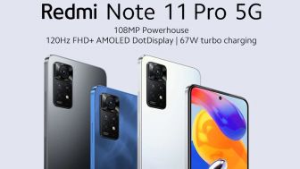 Cek Spesifikasi Redmi Note 11 Pro 5G, HP Dengan Segudang Fitur yang Banting Harga di Tahun 2023