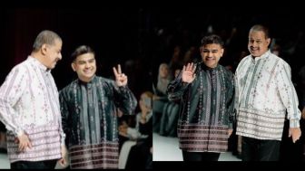 Woow! Jadi Bias Baru di Kalangan Netizen, Pak Muh Tampil Kece di Acara Fashion Show