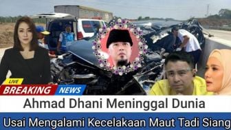 Cek Fakta: Ahmad Dhani Meninggal Dunia Usai Alami Kecelakaan Maut Tadi Siang