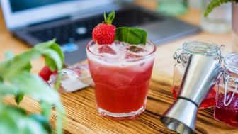 Resep Segar untuk Buka Puasa, Minuman Strawberry Ade