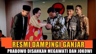 Cek Fakta: Megawati dan Jokowi Restui Prabowo Jadi Pendamping Ganjar Pranowo di Pilpres 2024