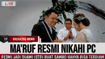 CEK FAKTA: Kuat Ma'ruf Resmi Nikahi Putri Candrawathi, Ferdy Sambo Hanya Bisa Terdiam