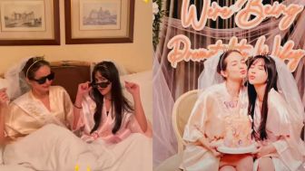 Enzy Storia Diam-diam Bridal Shower Bareng Jessica Mila