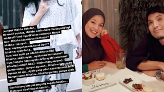 Viral Obrolan Desta Ingin Carikan Miskha Ayah Baru, Reaksi Sang Putri Bikin Suami Natasha Rizki Nangis