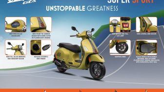 Keluarga Vespa GTS Terbaru Resmi Diluncurkan, Berikut Versi Super Sport, Super Classic dan Super Tech