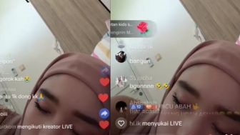 Bobo Bareng Inara Rusli yang Ketiduran saat Live TikTok, Netizen: Tidur Aja Cuan