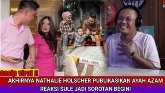 Cek Fakta: Nathalie Holscher Umumkan Sosok Ayah Adzam Sebenarnya, Reaksi Sule Jadi Sorotan