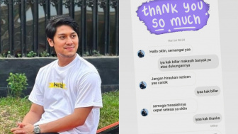 Bikin Geger! Beredar DM Rizky Billar Dukung Oklin Fia, Ini Reaksi Suami Lesti Kejora