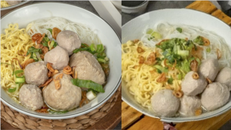 Anti Mainstream, Kedai Bakso Ini Disuguhkan dengan Sambal Goreng Spesial