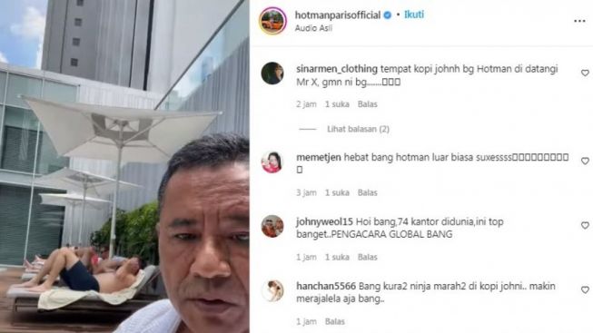 Razman Ditolak di Kopi Johny, Hotman Paris:  Kapan Manusia Ini Mengenal Rasa Malu Ya?