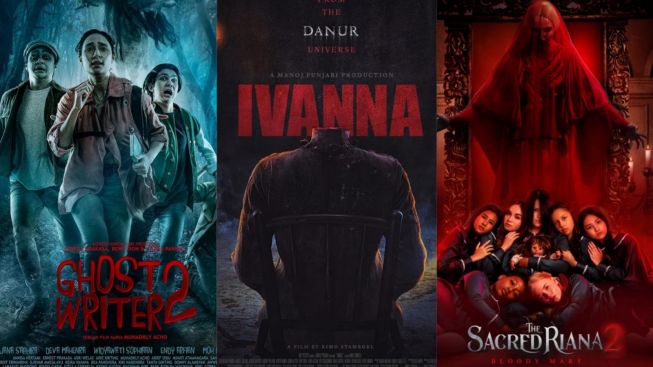 Merinding! Film Horor Indonesia, Juli 2022: IVANNA, Ghost Writer 2 dan The Sacred Riana 2: Bloody Mary