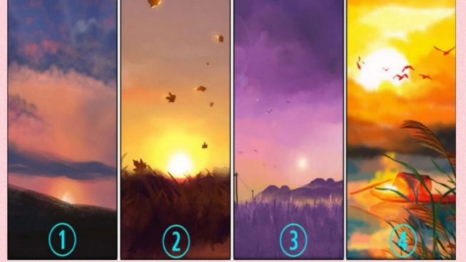 Tes Kepribadian: Gambar Sunset Ini akan Ungkap Lebih Banyak Tentang Dirimu