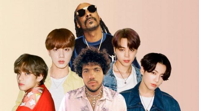 Baru Rilis, 'Bad Decisions' BTS x Benny Blanco x Snoop Dogg Dominasi Chart iTunes Seluruh Dunia