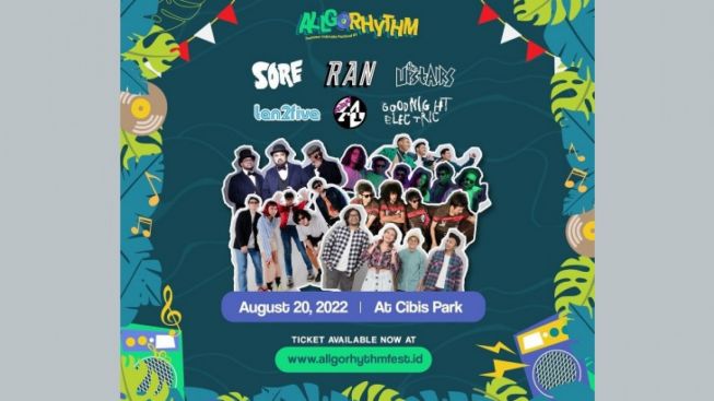 RAN, Goodnight Electric Hingga The Upstair Ramaikan Keseruan  Allgorhythm Fest 2022