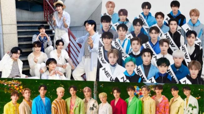 BTS, SEVENTEEN, dan NCT Puncaki Daftar Boy Group K-pop Terpopuler Bulan Agustus