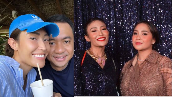 Ayu Dewi dan Nagita Slavina Bikin Tiktok Bareng, Warganet Malah Salfok Lihat Ekspresi Regi Datau