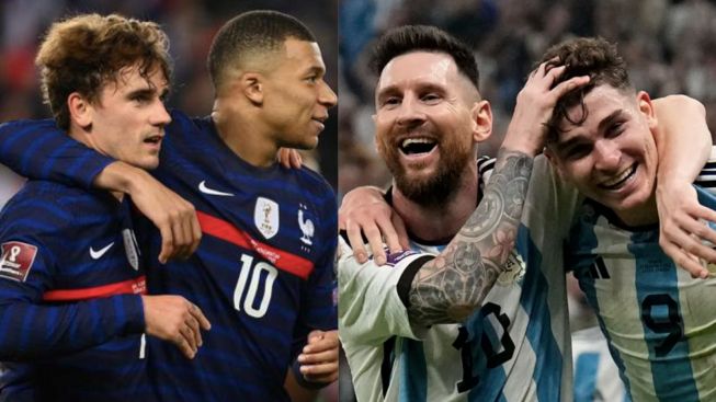Tinggal Klik, Link Streaming Argentina vs Prancis di Final Piala Dunia 2022