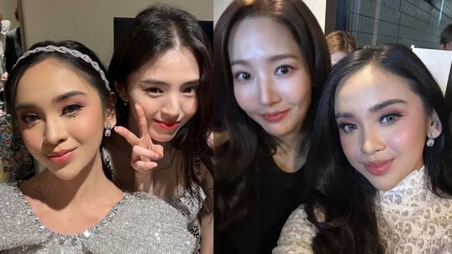 Sukses Bikin Iri! Lyodra Pamer Foto Bareng Han So Hee, Park Min Young hingga NewJeans: Cakepnya Gak Kebanting