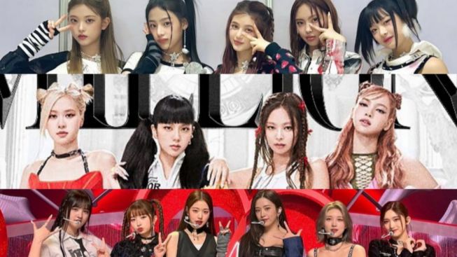 NewJeans, BLACKPINK dan IVE: Tiga Teratas di Top 30 Girl Group K-pop Terpopuler Bulan Januari