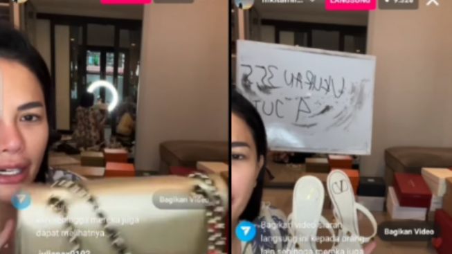 Nikita Mirzani Jual-juali Sepatu dan Tas Pribadinya, Warganet: Katanya Orang Kaya Kok Jual Barang ke Netizen Miskin