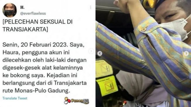 Viral, Pria Mesum Gesek Kemaluannya ke Bokong Cewek di Transjakarta, Netizen Malah Salahkan Korban