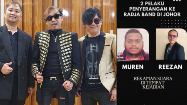 Ini Wajah Dua Pelaku yang Sekap dan Ancam Bunuh Grup Band Radja di Malaysia