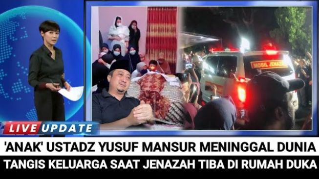 Cek Fakta: Anak Ustaz Yusuf Mansur Meninggal Dunia, Gema Tahlil Iringi Kedatangan Jenazah