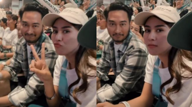 Syahnaz dan Jeje Duduk Santuy Nonton Tenis Usai Heboh Skandal Perselingkuhan dengan Rendy Kjaernett, Netizen: Lady Hatinya Hancur loh!