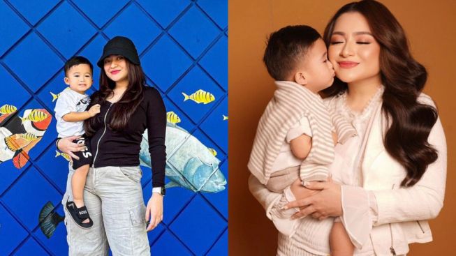 Pasca Pamer Harga Outfit Anak, Nathalie Holscher Bagikan Barang Branded Adzam untuk Followers