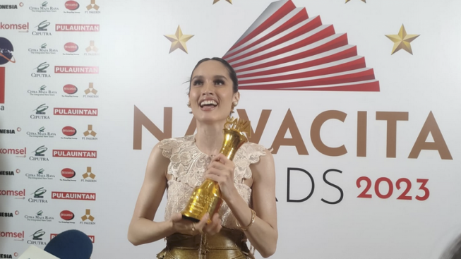 Diganjar Nawacita Awards 2023, Cinta Laura: Saya Ajak Milenial Peduli Sekeliling Kita