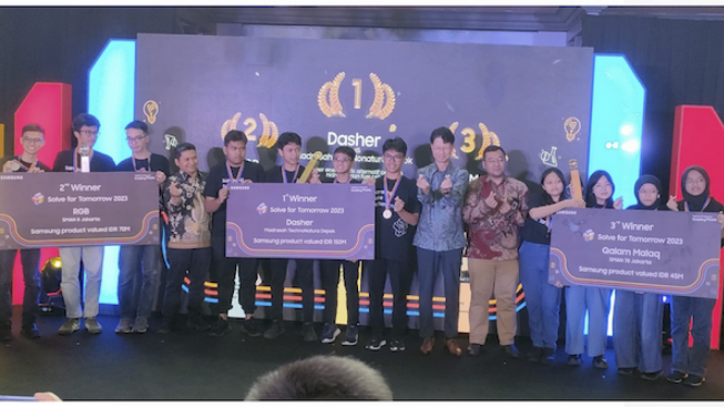 Inovasi Teknologi Karya Pelajar SMA di Ajang Samsung Solve For Tomorrow 2023 Dilirik Proyek IKN