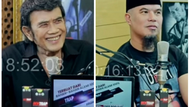 Ahmad Dhani Klaim Jadi Bapak Para Sufi di Depan Rhoma Irama, Si Raja Dangdut Kasih Hormat: Sudah Tinggi Nih Levelnya