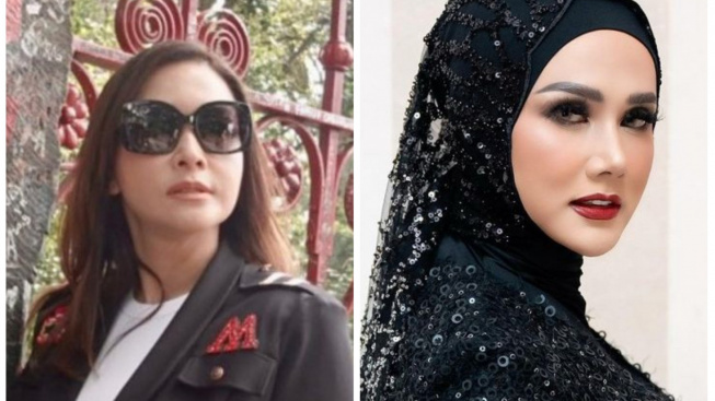 Mulan Jameela Keceplosan Bilang Ahmad Dhani Suami Bersama di Hadapan Maia Estianty dan Penonton