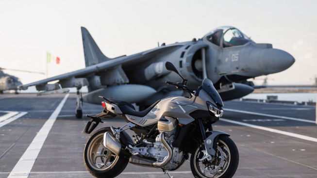 Moto Guzzi V100 Mandello Aviazione Navale Terinspirasi Pesawat Stealth F-35B Fighter Hadir di RI