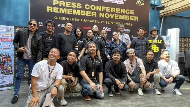 Konser Remember November Jadi Hajatan Pertama Nada Emas Gemilang, Ada Aldi Taher Hingga The Changcuters