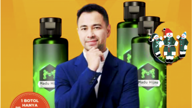 Raffi Ahmad Populerkan Herbal Madu Hijau di Toko Online, Ternyata Ampuh untuk Asam Lambung Hingga Redakan Maaq