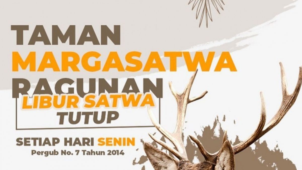 Poster Taman Margasatwa Ragunan [instagram @ragunanzoo]