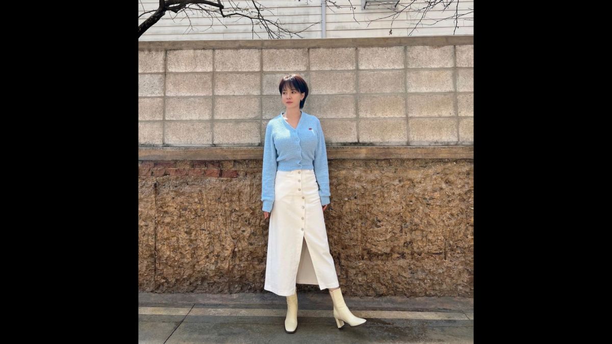 Inspirasi Outfit Versi Girly Song Ji Hyo 2 [Instagram @my_songjihyo]