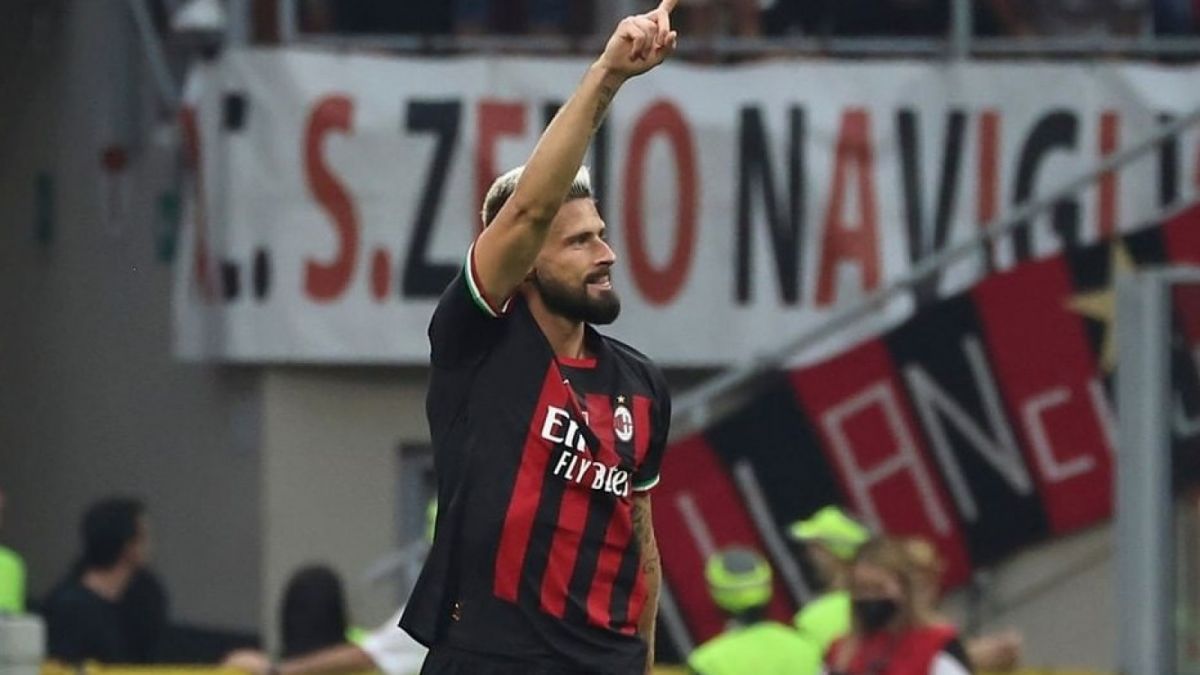 Olivier Giroud [Instagram @acmilan]