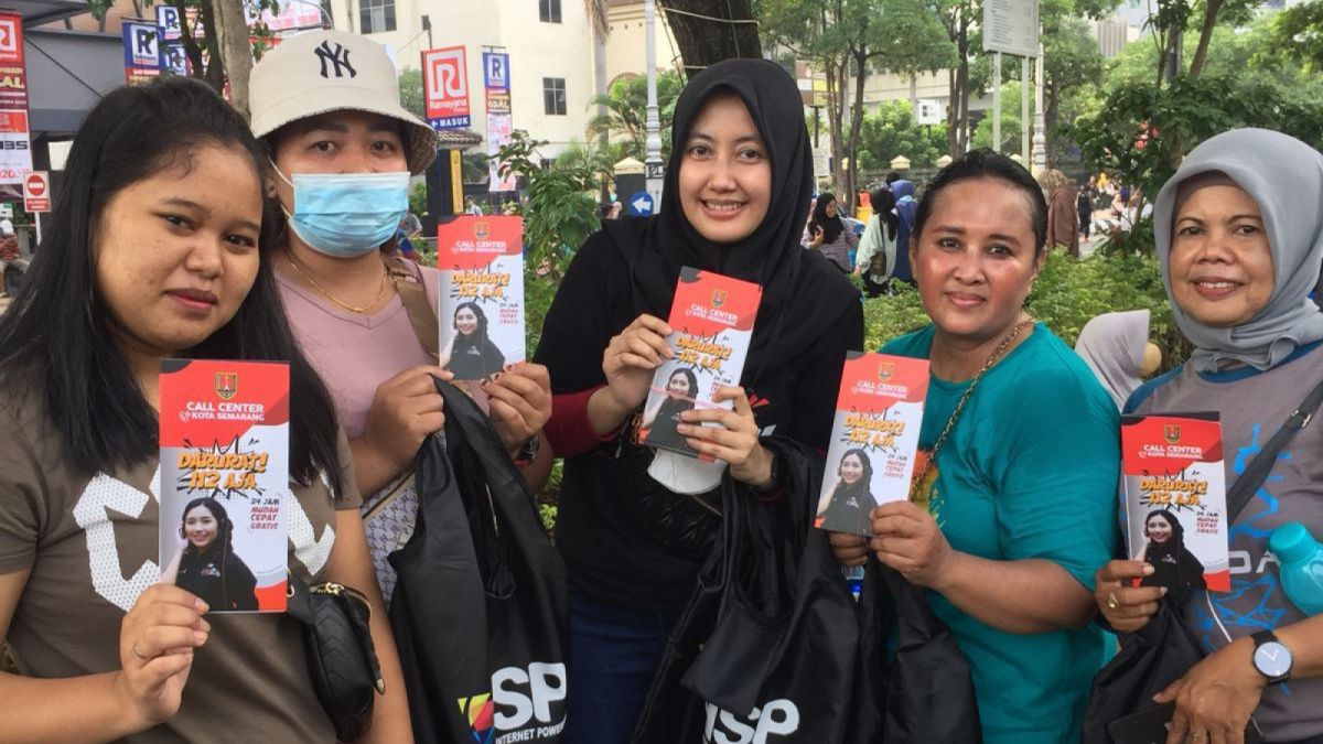 Sosialisasi Call Center 112 panggilan bantuan darurat Kota Semarang. [Kominfo Kota Semarang.]