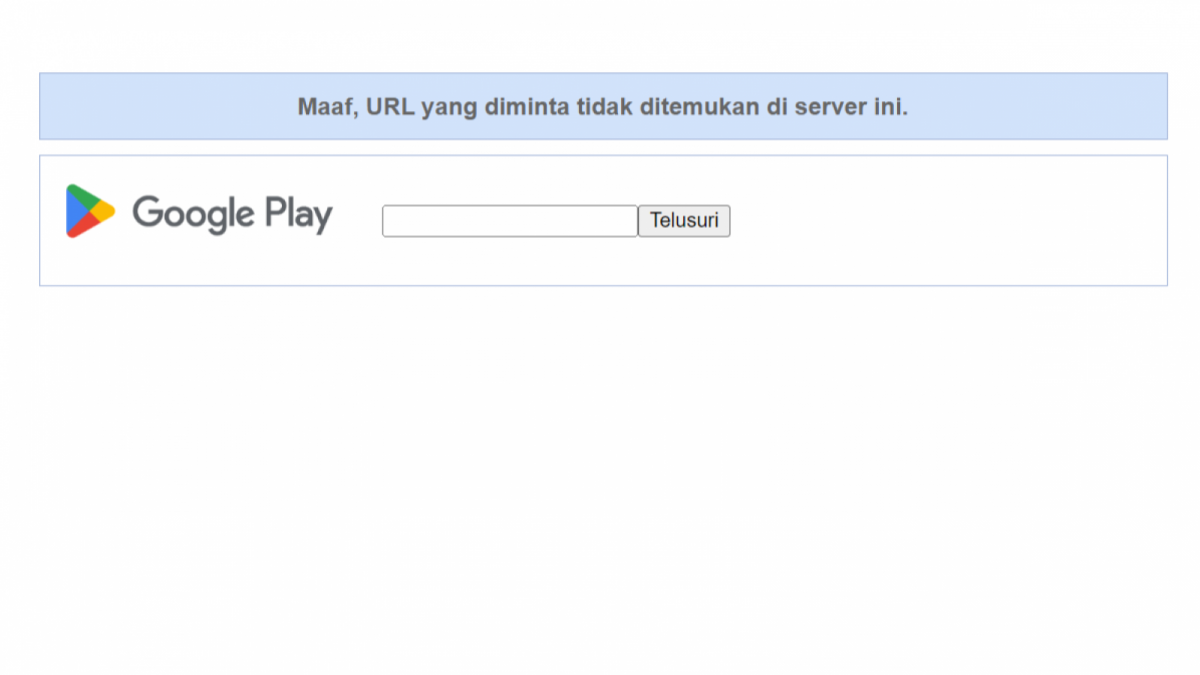 link download Sigma tidak ditemukan di PlayStore [tangkap layar Google Play]