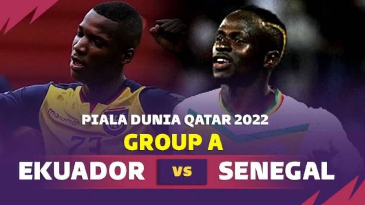 Ekuador vs Senegal di Piala Dunia 2022. [(Dok. Suara.com)]