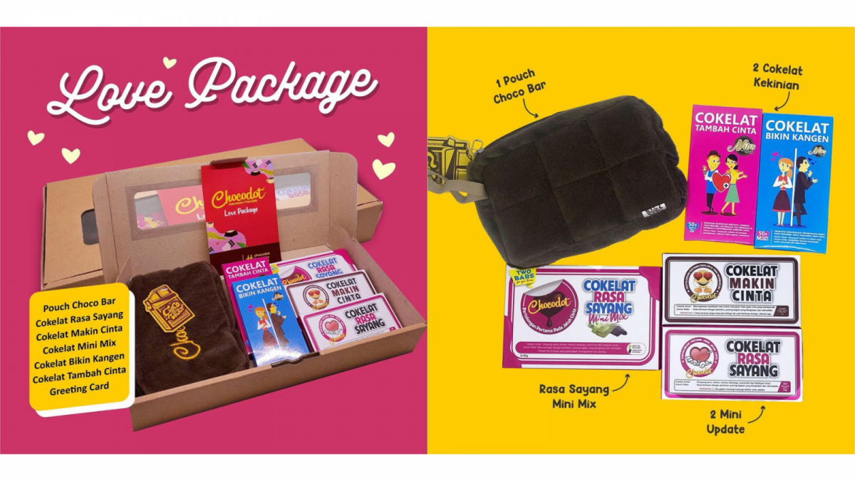 Chocodot edisi Valentine 2023. [Instagram @chocodot.official]