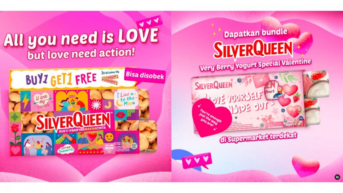 SilverQueen Valentine 2023. [Instagram SilverQueen @silverqueenid]