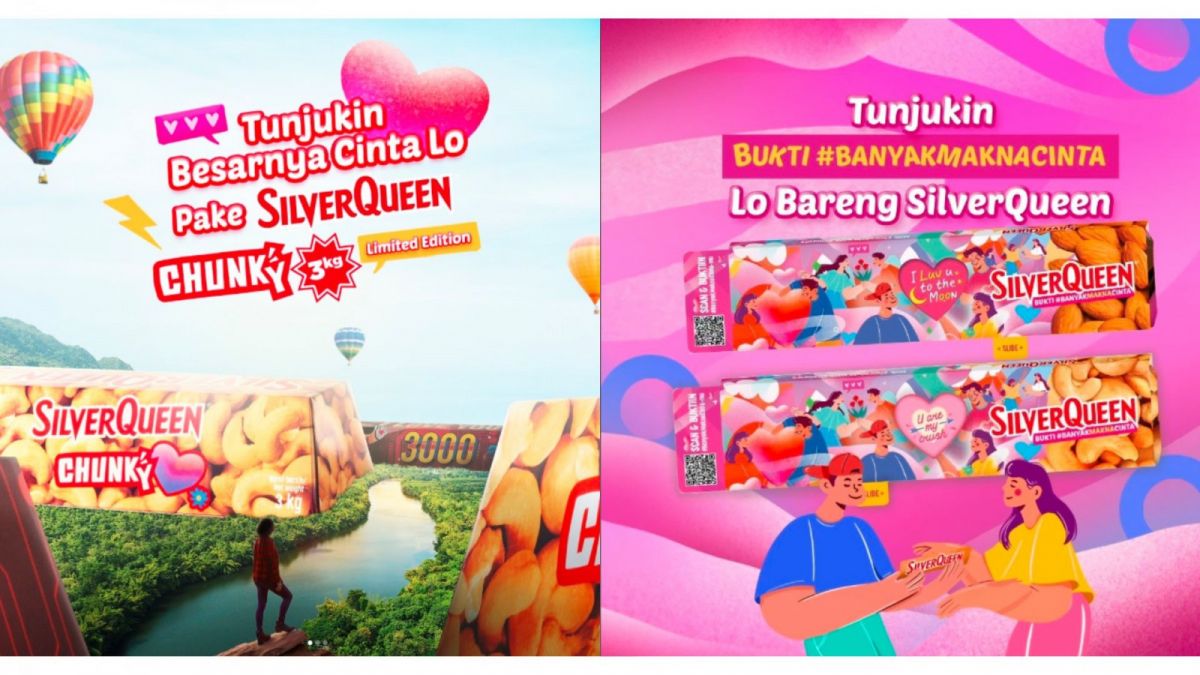 SilverQueen Valentine 2023. [Instagram SilverQueen @silverqueenid]