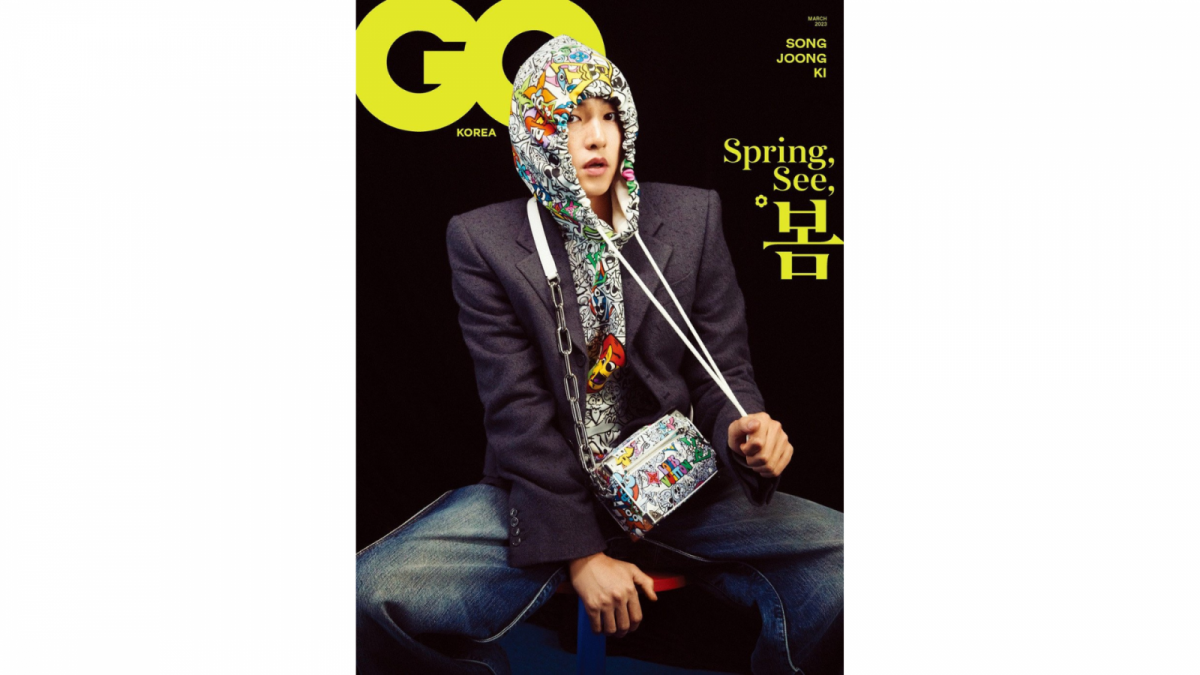 Song Joong Ki sebagai bintang sampul GQ Korea edisi bulan Maret 2023. [Allkpop.com]