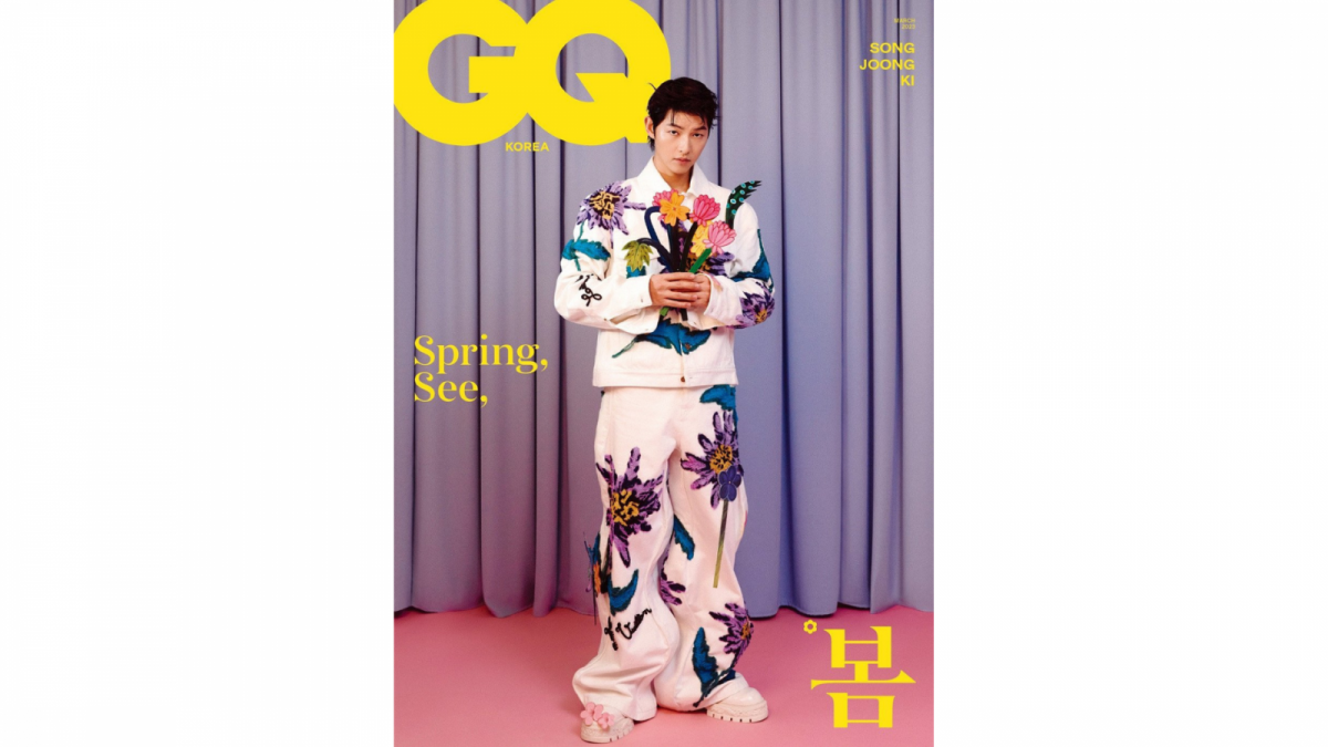 Song Joong Ki sebagai bintang sampul GQ Korea edisi bulan Maret 2023. [Allkpop.com]